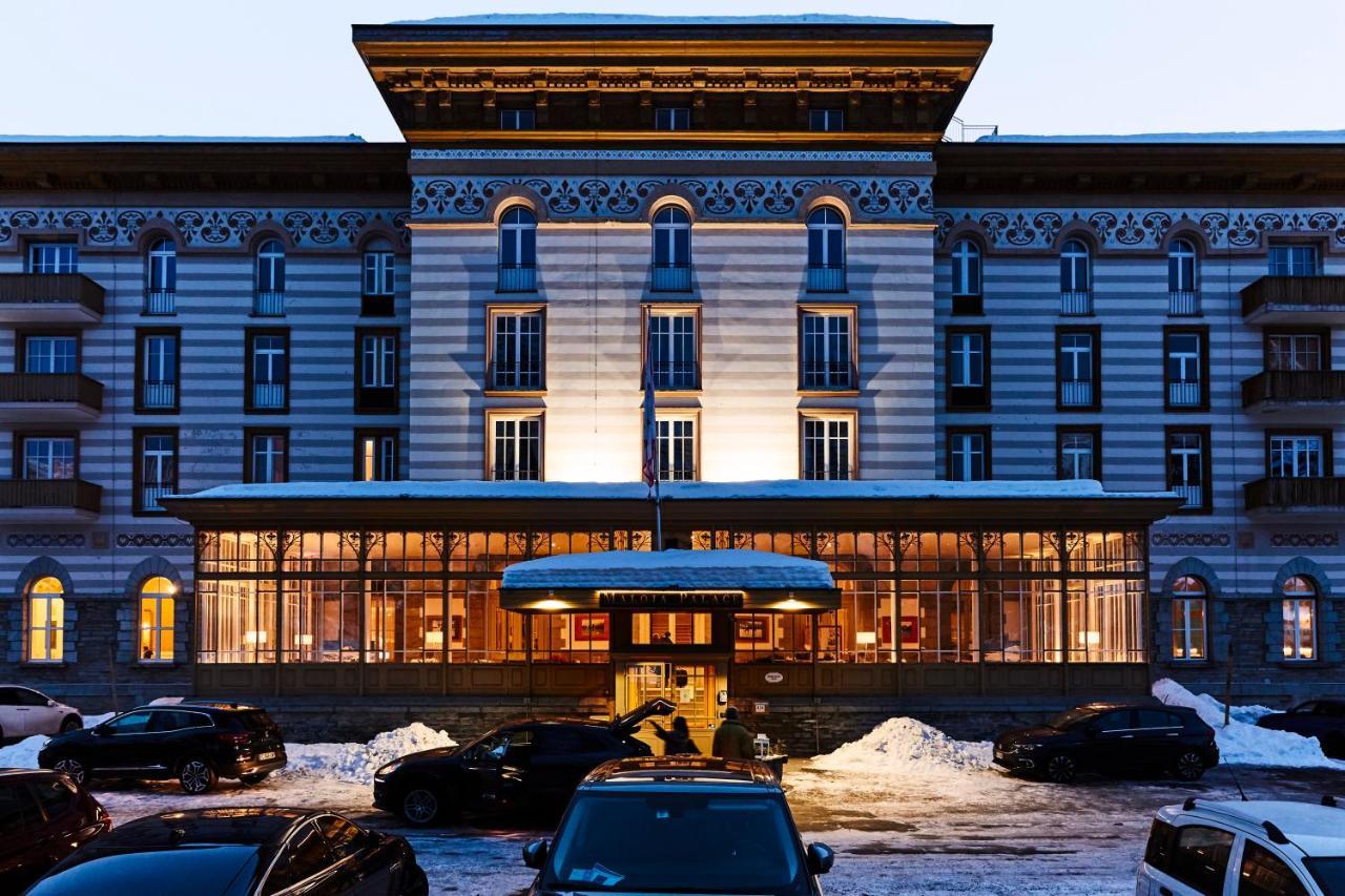 Maloja Palace Residence Engadin-St Moritz CO2-Neutral Exterior foto
