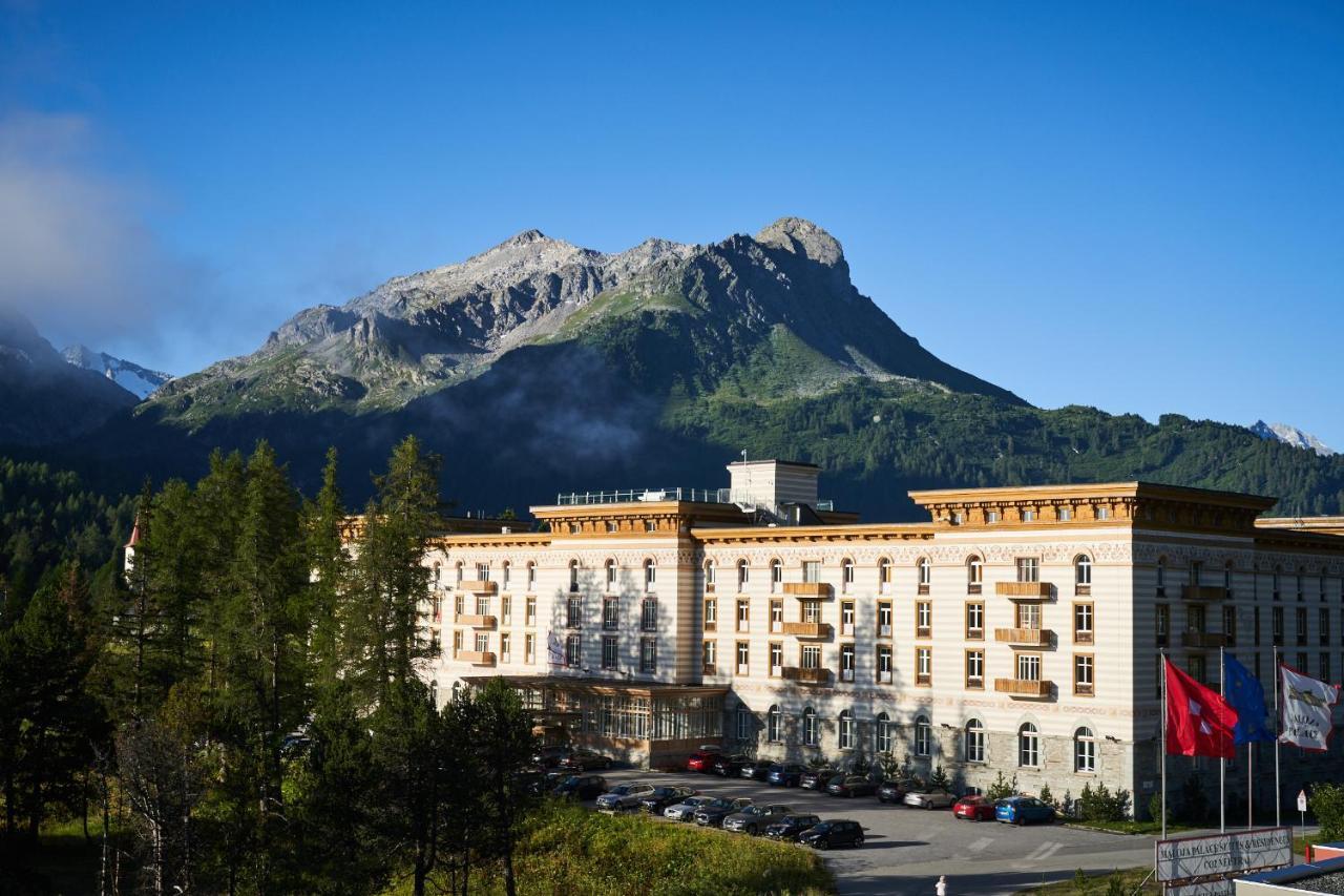 Maloja Palace Residence Engadin-St Moritz CO2-Neutral Exterior foto